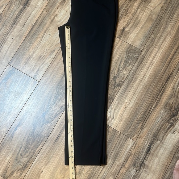 Lafayette 148 New York Slim Black Pants Women’s 8 Bleeker Stretch Dress Trousers - Picture 6 of 10